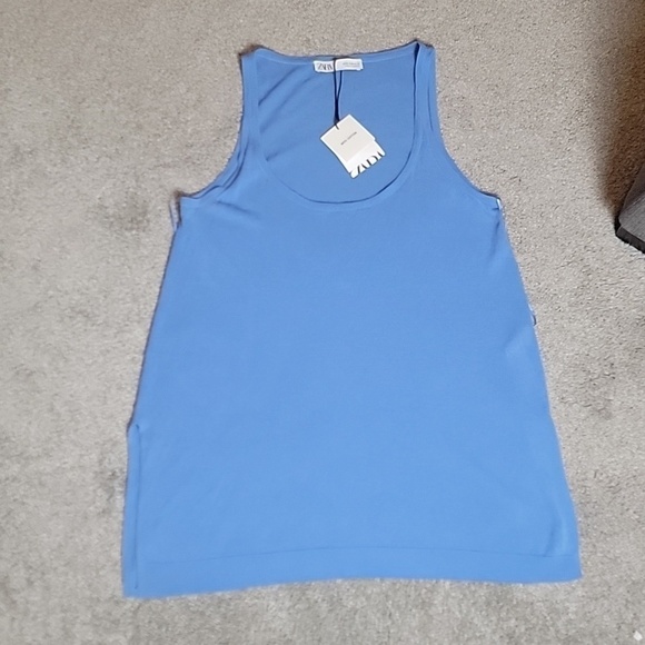 Zara Tops - NWT Zara lightweight side slit tank
